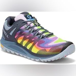 NEW Merrell Nova 2 Men Trail Running Sneaker Rainbow Pride colorful 13W gorpcore